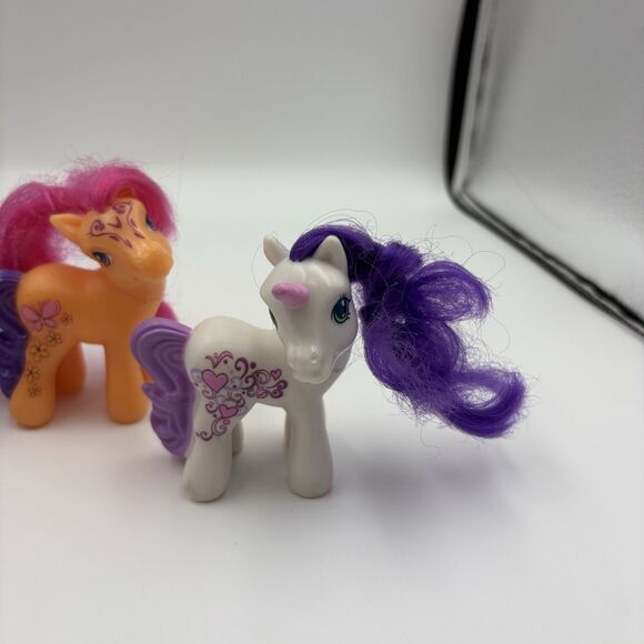 Lot of 5 - 2008 McDonalds Happy Meal Hasbro My Little Pony 25th Anniversary Toys - Picture 2 of 12